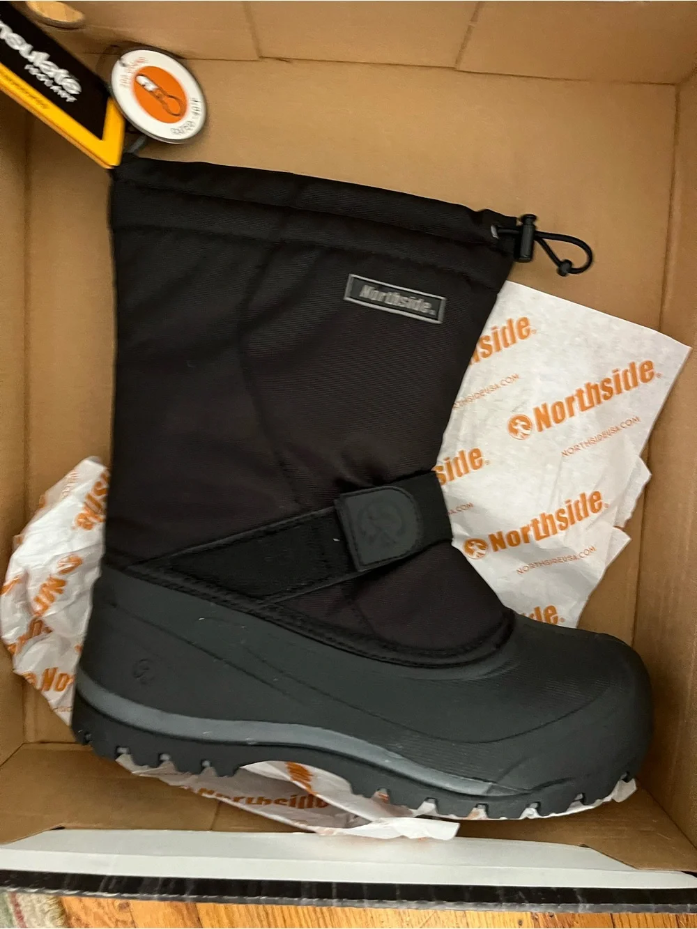 NWT: northside Men’s Alberta polar 2 Insulated Snow Boots with Hook-and-Loop